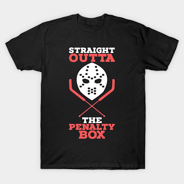 Straight Outta The Penalty Box T-Shirt by LemoBoy